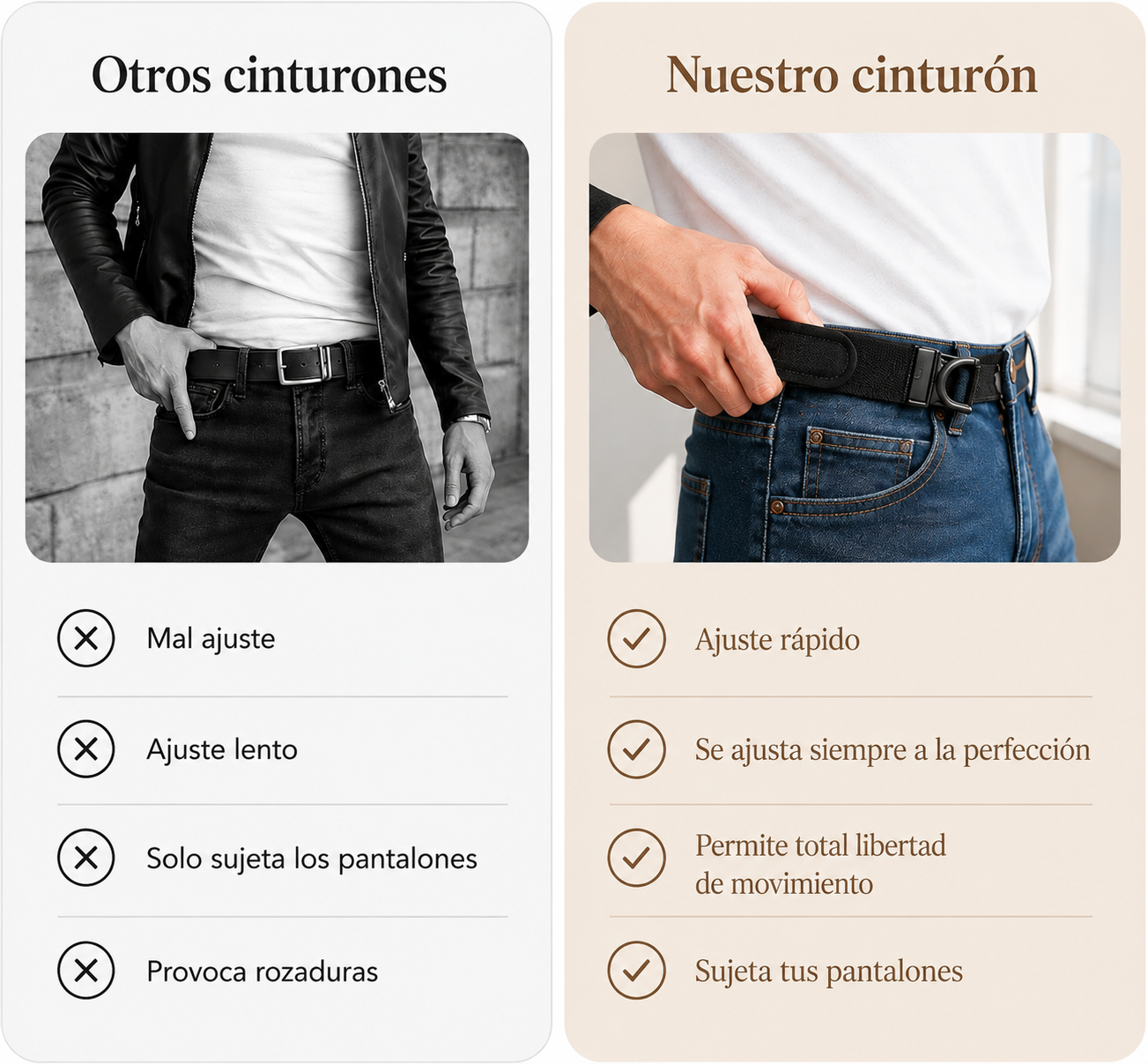 Cinturón Sin Presión